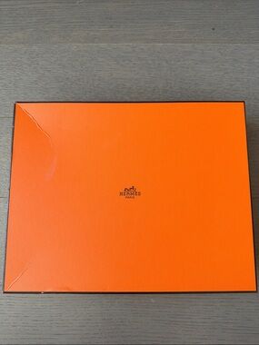 Hermes Empty Gift Accessory Box 11” x 9” x 3”
